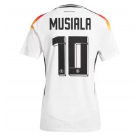 Maglie da calcio Germania Jamal Musiala #10 Prima Maglia Femminile Europei 2024 Manica Corta